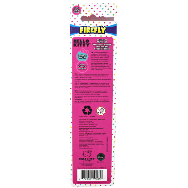 FIREFLY KIDS T/B SOFT W/ CAP HELLO KITTY(B)/48 ()