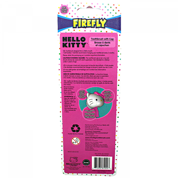 FIREFLY KIDS T/B SOFT W/ CAP HELLO KITTY(B)/24 ()
