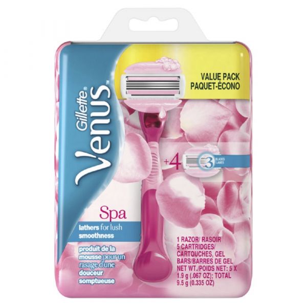 GILLETTE VENUS SPA 1RZR+5CARTS (B) /12 ()