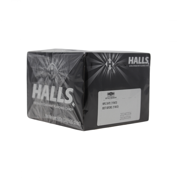 HALLS STICK 20X34G EXTRA STRONG MINT/12 ()