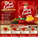 Brooke Bond Red Label Black Tea 450g – Premium Loose Leaf Black Tea for Strong Chai | Rich Taste & Aroma | Everyday Tea Pack