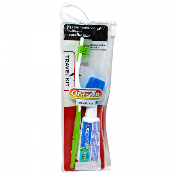 ORA-ZEN TRAVEL KIT 3PC CREST T/P+ ORAZEN T/B +T/CAP/48 ()
