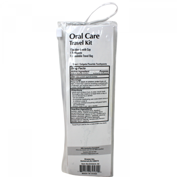 ORA-ZEN TRAVEL KIT 3PC CREST T/P+ ORAZEN T/B +T/CAP/48 ()