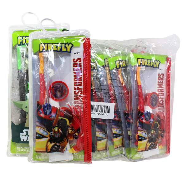 Firefly Kids 12pk Boys 5ct Oral Kit/4