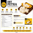 Punjab King Dry Petha 400g – Traditional Indian Sweet (Ash Gourd Candy) | Soft & Sugary Mithai Snack, Ready-to-Eat Dessert