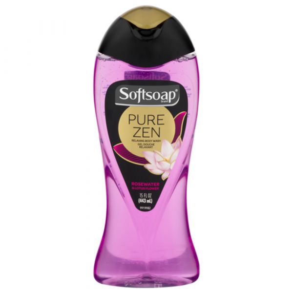 SOFTSOAP B/W 443ML PURE ZEN ROSEWATER LOTUS FLOWER/6 ()