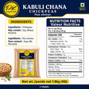 PK Punjab King Kabuli Chana 4lb (1.8kg) – Premium Chickpeas | High Protein & Fiber | Whole Garbanzo Beans for Cooking