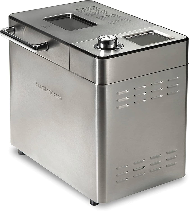 Hamilton Beach 29890 Premium Bread Makers, 2 lbs, Stainless Steel