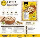 Punjab King Lobia (Black-Eyed Cowpeas) 1.4kg (3lb) – Whole Black Eyed Beans | High Protein Indian Legumes for Cooking