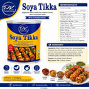Punjab King Soya Tikka 850g Can – Ready-to-Cook Vegetarian Soy Protein Chunks with Punjabi Spices | Veg Meat Alternative for Tandoori & Curry