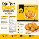 Punjab King Kaju Pista Cookies 350g – Cashew Pistachio Biscuits | Premium Indian Cookies, Rich & Crunchy Tea-Time Snack