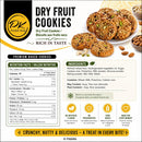 Punjab King Dry Fruit Cookies 350g – Premium Butter Biscuits with Mixed Nuts | Crunchy Indian Cookies, Rich in Taste Snack