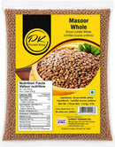 Punjab King Masoor Whole 1.4kg (3lb) – Brown Whole Lentils | High Protein Indian Dal | Product of India