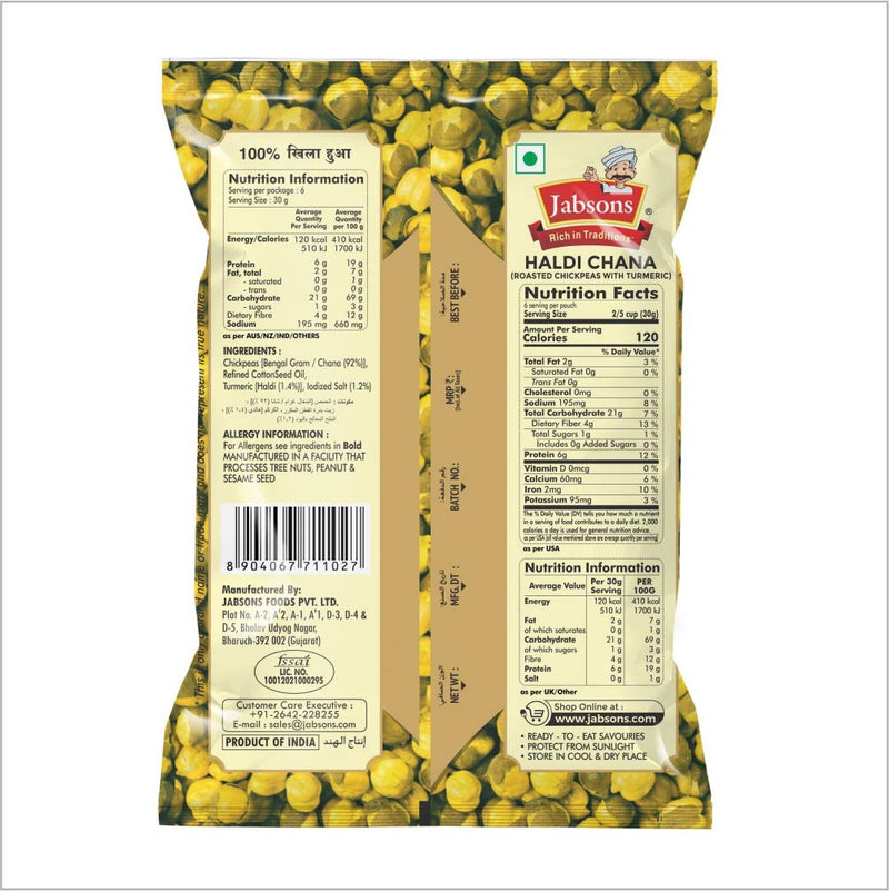 Jabsons Chana Haldi - 6 X 1kg