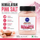 Punjab King Himalayan Pink Salt 1kg – Natural Rock Salt | Mineral Rich, Unrefined Pink Salt for Cooking & Seasoning