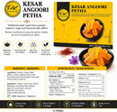 Punjab King Kesar Angoori Petha 400g – Saffron Flavored Indian Sweet | Soft & Juicy Petha Mithai, Traditional Dessert