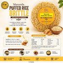 Punjab King Marunda 200g – Puffed Rice Brittle (Murmura Chikki) | Traditional Indian Sweet Snack