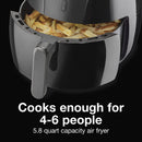 Proctor Silex Air Fryer 35060-5.3 QT, Black