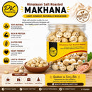 PK Roasted Makhana Himalayan Salt 100 g – Lightly Salted Fox Nuts | Healthy Roasted Snack | High Protein & Gluten-Free