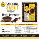 Punjab King Kali Mirch Sabut 300g – Whole Black Pepper | Premium Peppercorns, Strong Aroma & Fresh Spices for Cooking