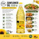 PK Punjab King Sunflower Oil 1L – Refined Cooking Oil | Light & Healthy Edible Oil | Ideal for Frying & Cooking