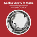 Hamilton Beach 4-Slice Countertop Toaster Oven with Bake Pan, Stainless Steel (31143)