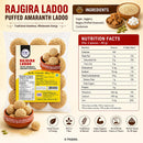 Punjab King Rajgira Ladoo 200g – Puffed Amaranth Sweet Balls | Traditional Indian Fasting Snack | Gluten-Free