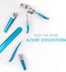 TRIM Azure Collection Clipper Set – Precision-Ground Cutting Edges for Clean, Even Cuts – Convenient and Easy To Use – Perfect for At-Home Manicures and Pedicures – Carbon Steel, 24 Pack