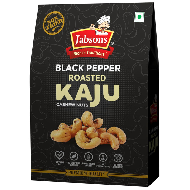 Jabsons Black Pepper Roasted Cashewnuts | 200 g