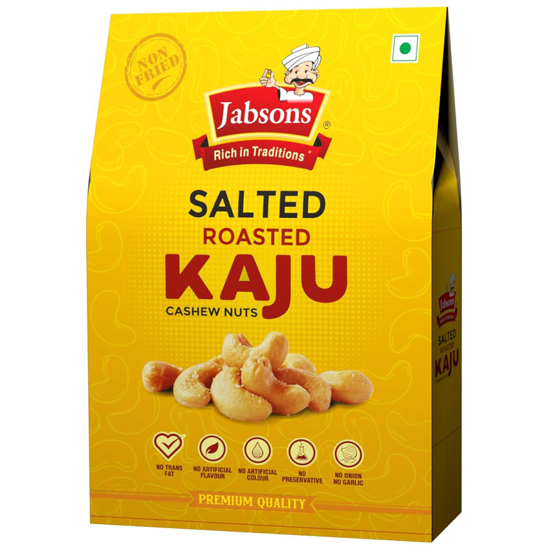 Jabsons Classic Saletd Cashew Nuts(Kaju) - 12 x 200gm