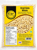 Punjab King Urad Gota Whole (Skinless Black Gram) – Whole White Urad Dal, Premium Matpe Beans Without Skin, Protein-Rich Indian Lentils, 1.4 kg