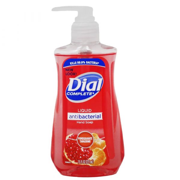 DIAL H/W 221ML ANTIBACT POMEG TANGERINE/12 ()