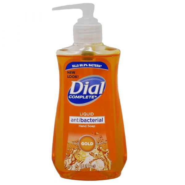 Dial H/W 221ml Antibact Gold/12