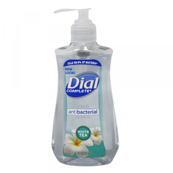 Dial H/W 221ml Antibact White Tea/12