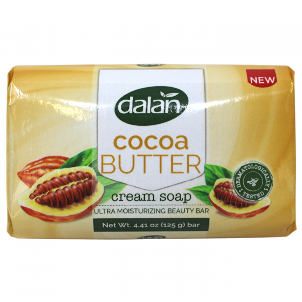 Dalan Cream Bar Soap 3ct X 125g Cocoa Butter/24