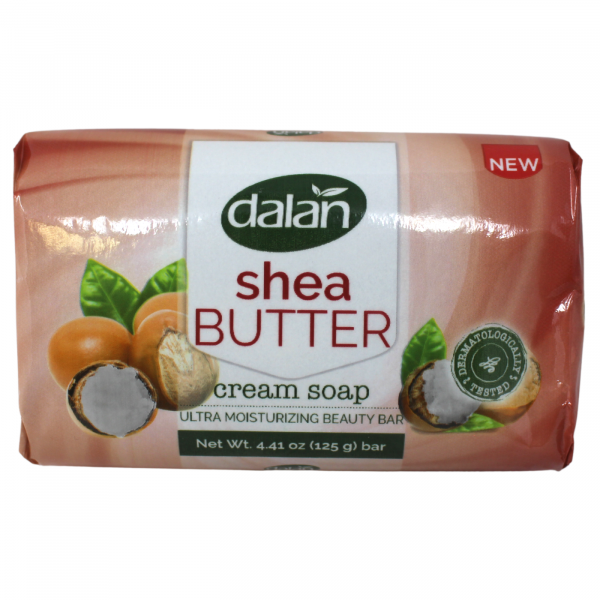 Dalan Cream Bar Soap 3ct X 125g Shea Butter/24