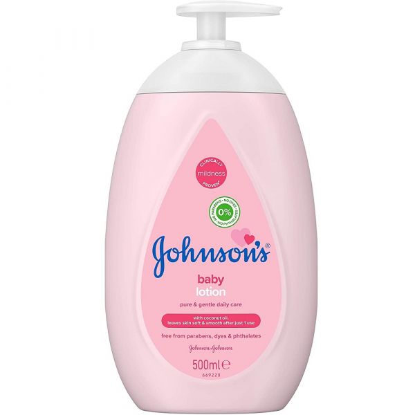 Johnsons Baby Lotion 500ml Pump Coconut/12