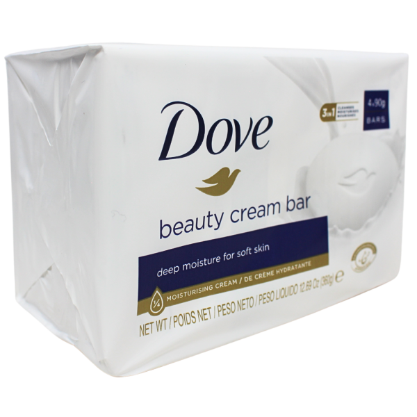 Dove Bar Soap 4ct X 90g Regular (B) /12