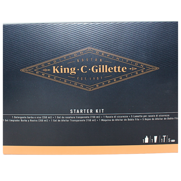 Gillette King C 8pc Starter Set/4