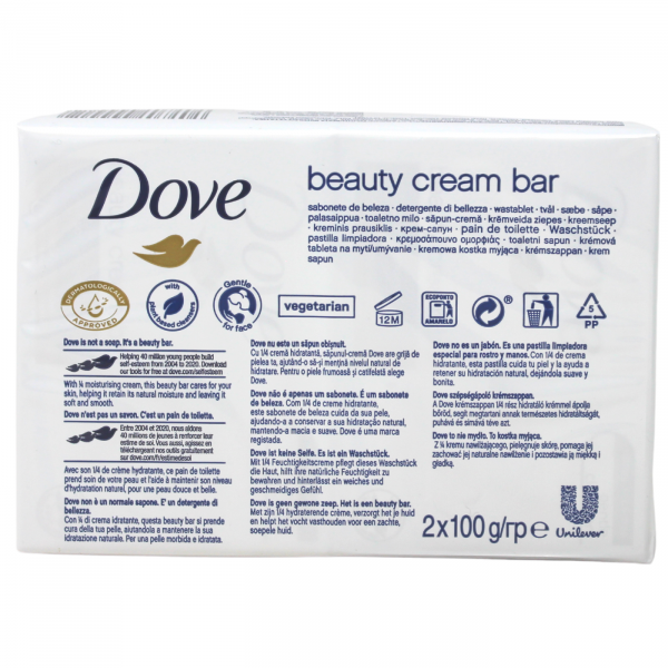DOVE BAR SOAP 2CT X 90G WHITE ORIGINAL/24 ()