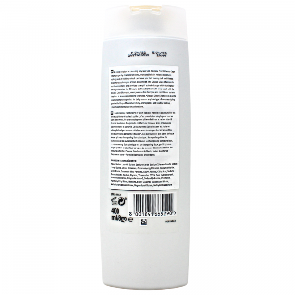 PANTENE PRO-V SHAMP 400ML CLASSIC CARE CLEAN*/24 ()
