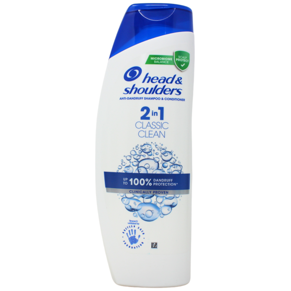 Head & Shoulders Shamp 400ml Classic Clean/6