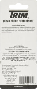 Trim Stainless Steel Deluxe Tweezers, 144 Pack