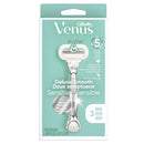 GILLETTE VENUS DELUXE SMOOTH SENSITIVE 1RZR+3CARTS/6 ()