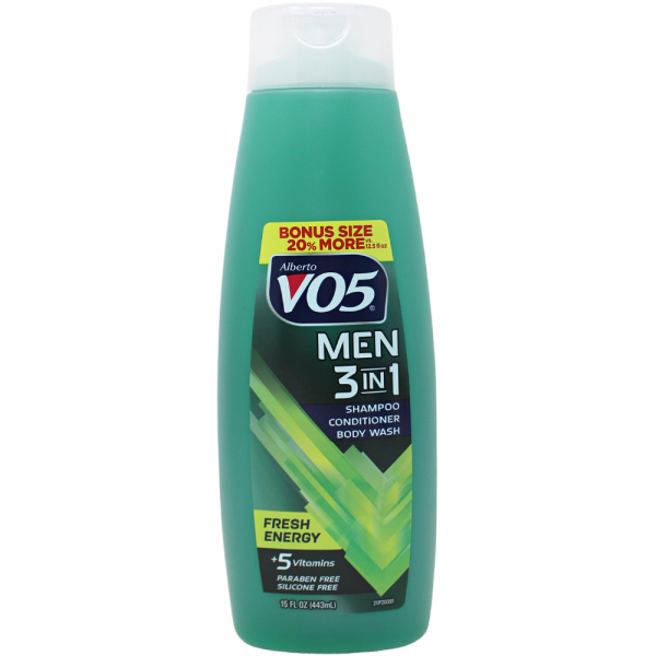 ALBERTO V05 3IN1 443ML MEN FRESH ENERGY/6 ()