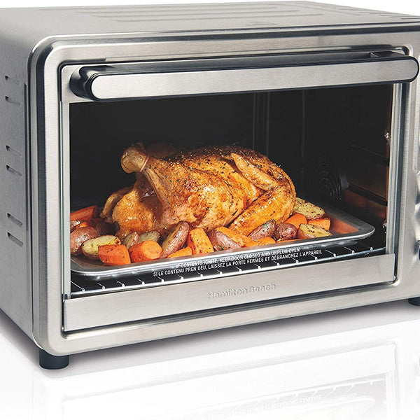 Hamilton beach convection toaster oven best sale