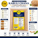 PK Punjab King Kabuli Chana 4lb (1.8kg) – Premium Chickpeas | High Protein & Fiber | Whole Garbanzo Beans for Cooking