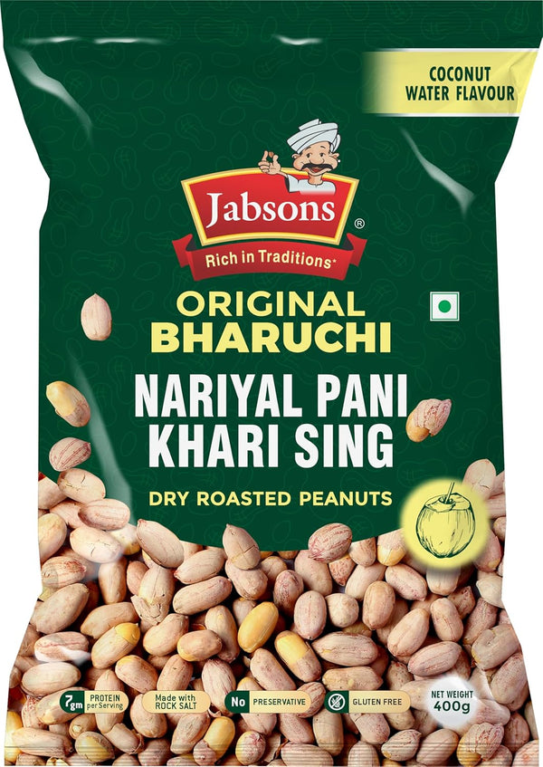 Jabsons Peanut Khari Sing (Coconut flv.) - 24 x 400gm