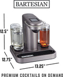 Bartesian Premium Cocktail and Margarita Machine for The Home Bar with Push-Button Simplicity and an Easy to Clean Design (55300)