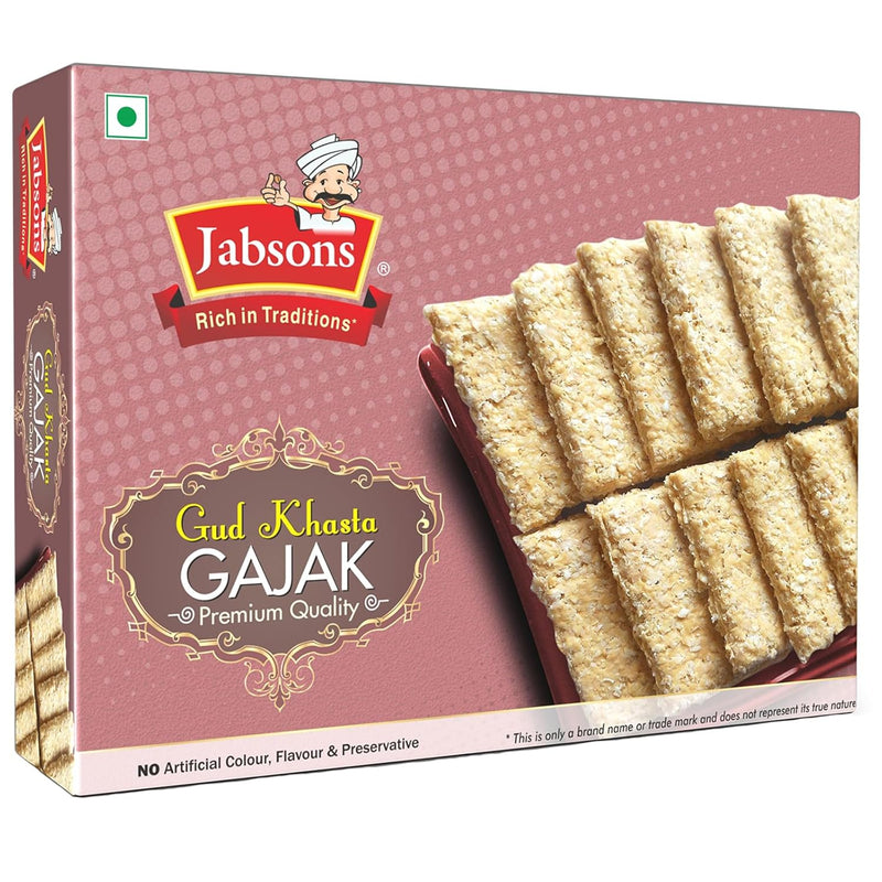 Jabsons Gajak Gud Khasta - 20 x 400gm